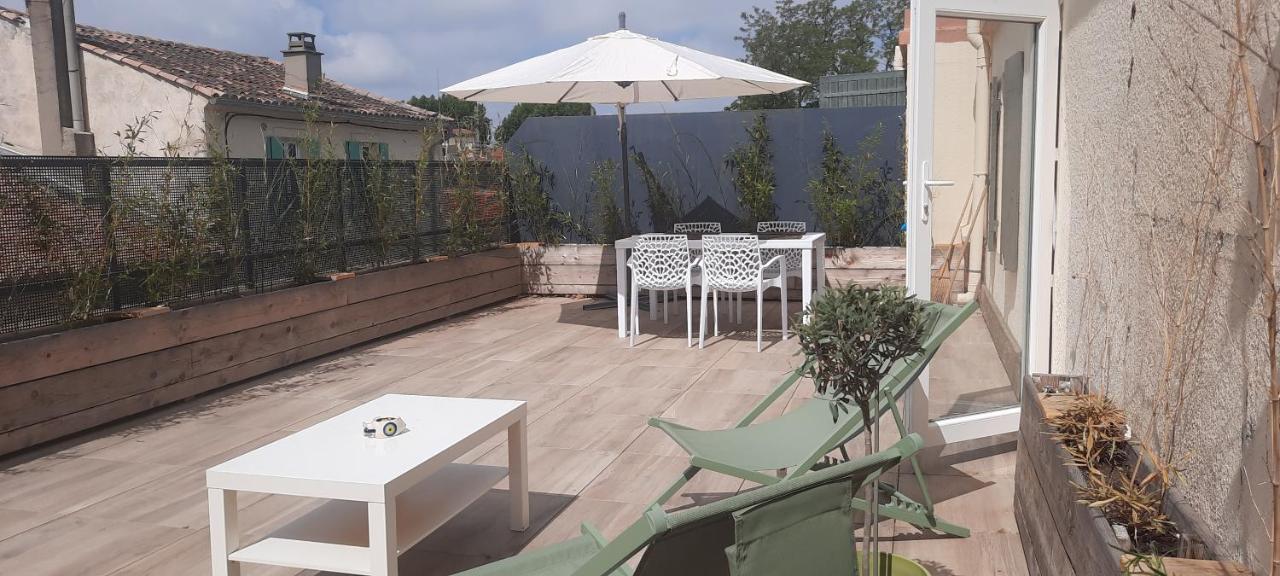 Studio Avec Terrasse Arles Eksteriør bilde